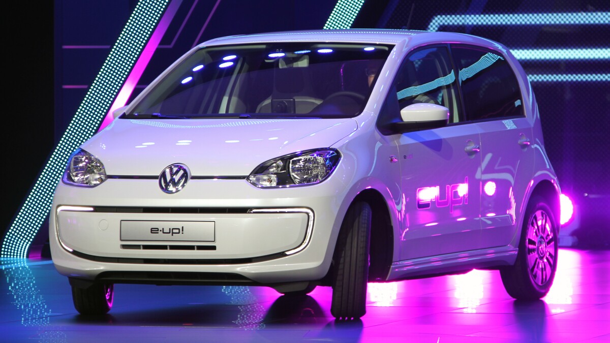 VW's new e-up! (Photo: Gizmag)