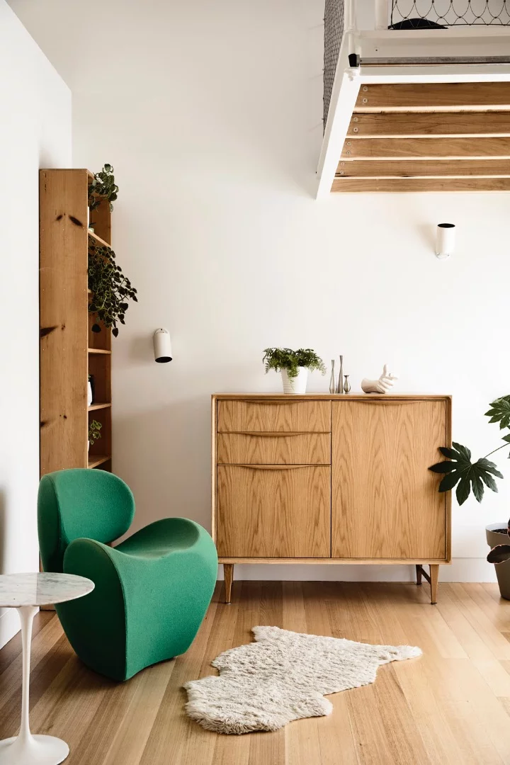 Another shot of Grant House's living room