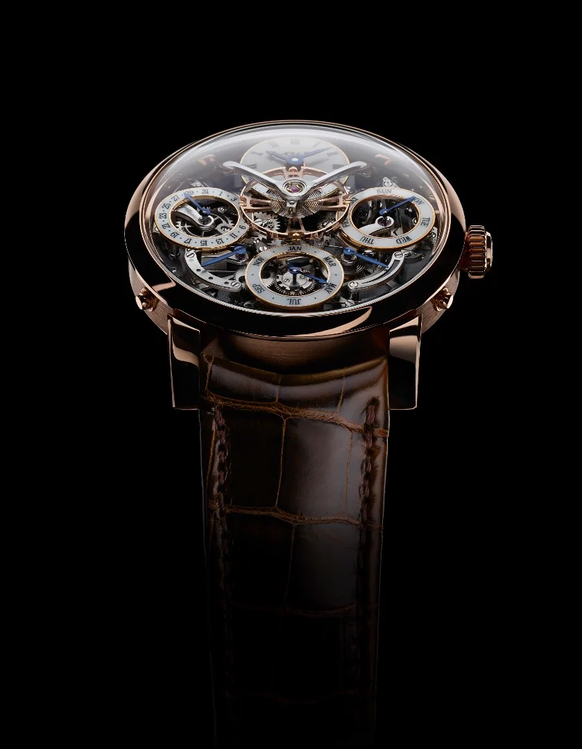 The Legacy Machine Perpetual has a 72=hour reserve