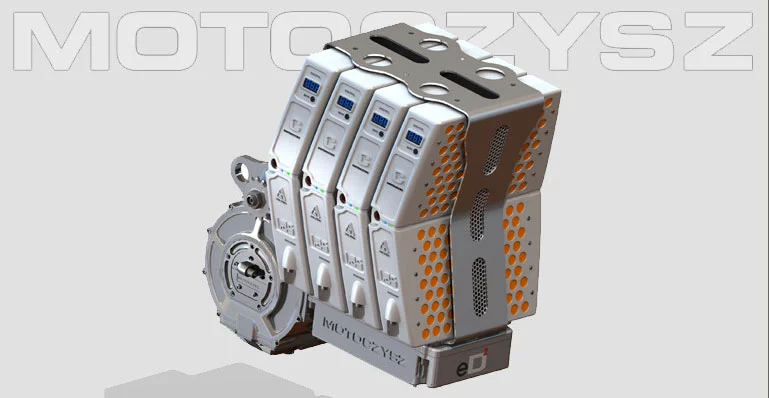 The MotoCzysz E1PC uses a proprietary, integrated, electric motor controller DDU (known as the D1g1tal Drive Unit)