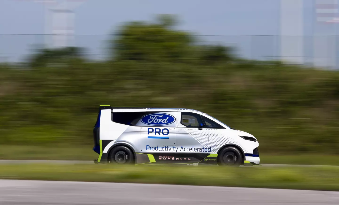 The Goodwood Festival of Speed serves as a fitting debut venue for Ford's latest Supervan