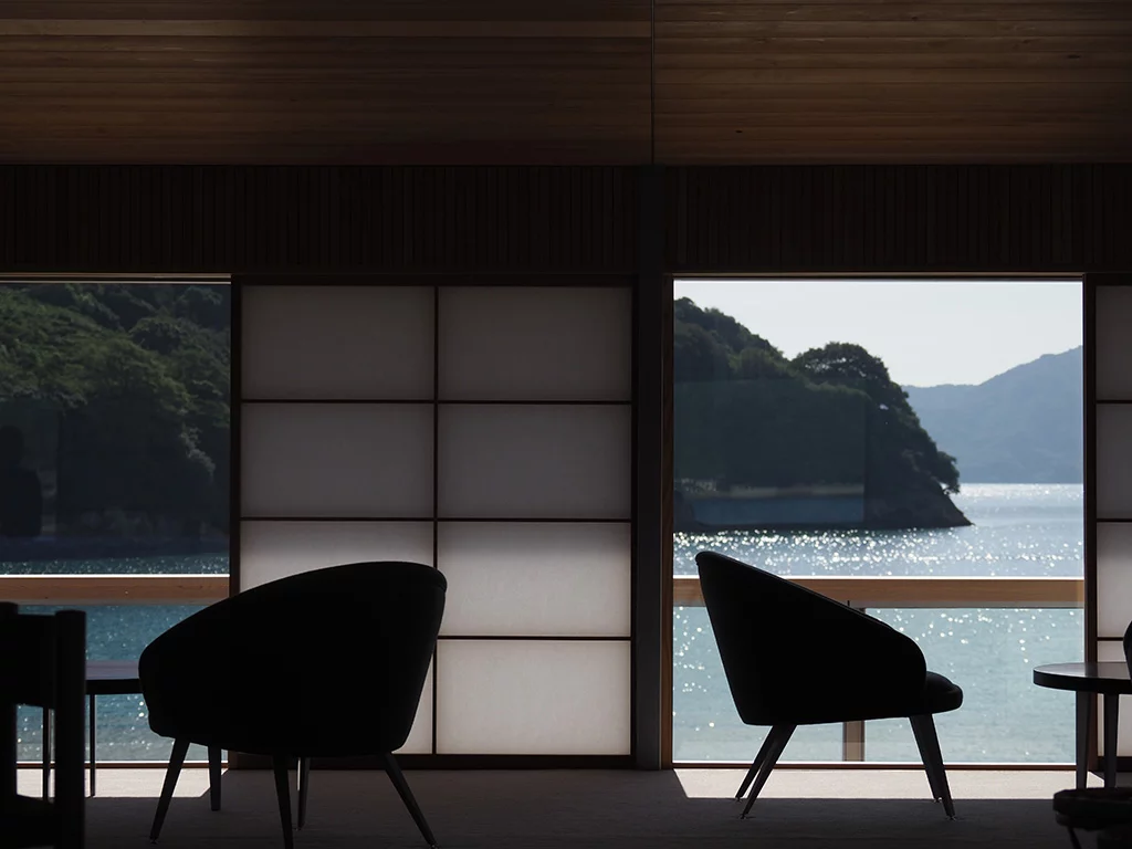 A spot to enjoy the seaside on-board the Guntu