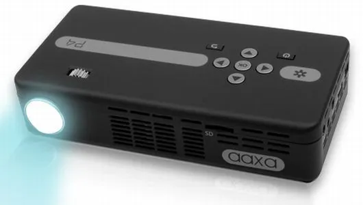 The AAXA P4 Pico Projector is described as a "standalone mini-computer," given that it runs Windows CE OS