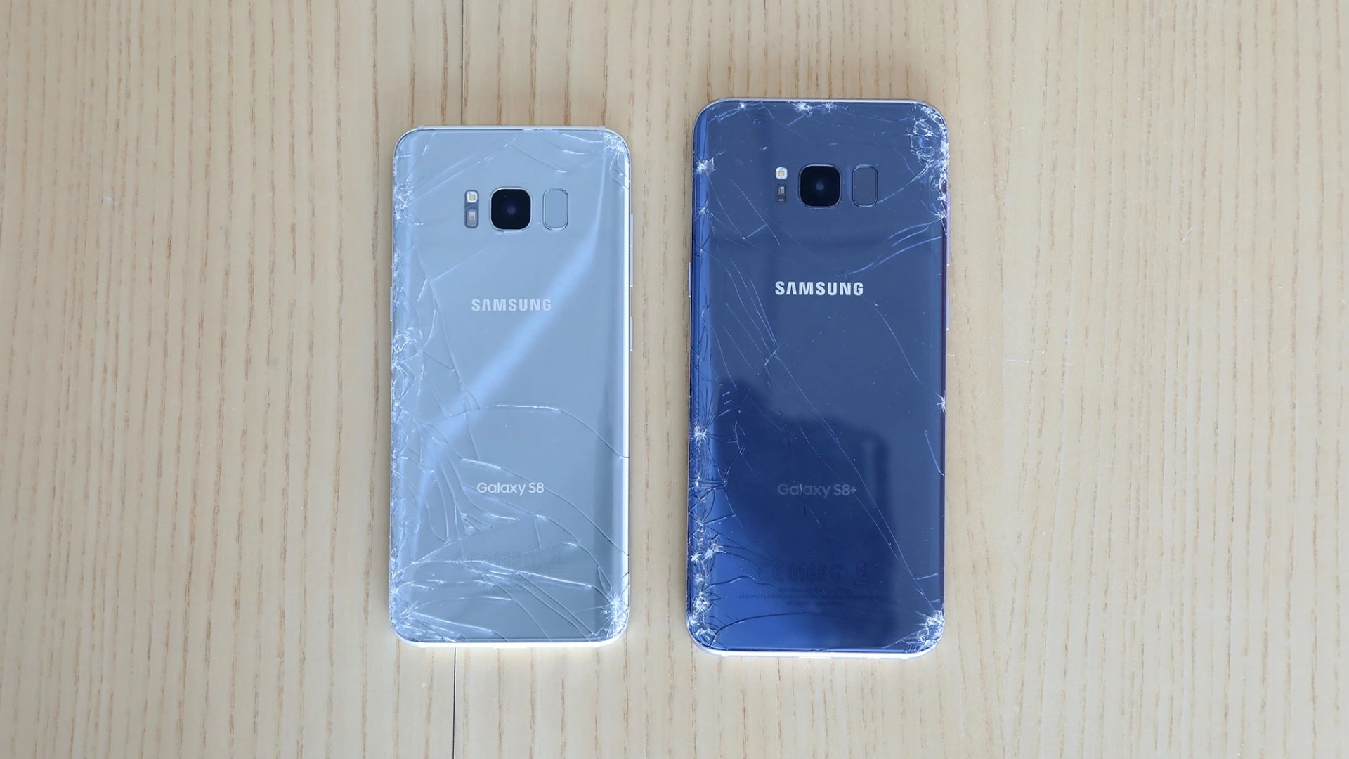Glass backs mean greater vulnerability during back-down drops