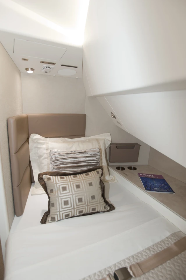 One of the Aeroloft berths