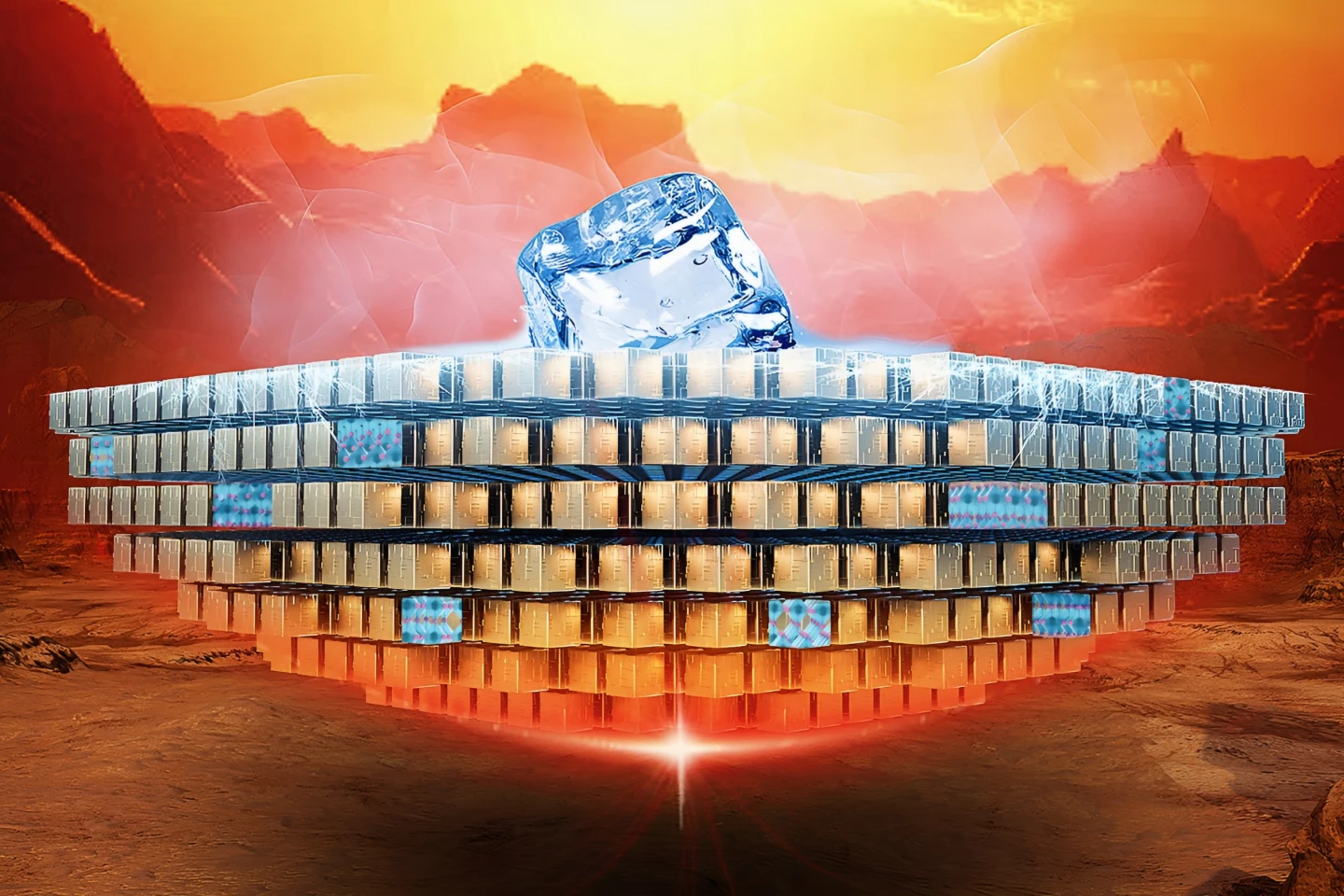 Multi-material insulation delivers up to 10,000 x the stiffness