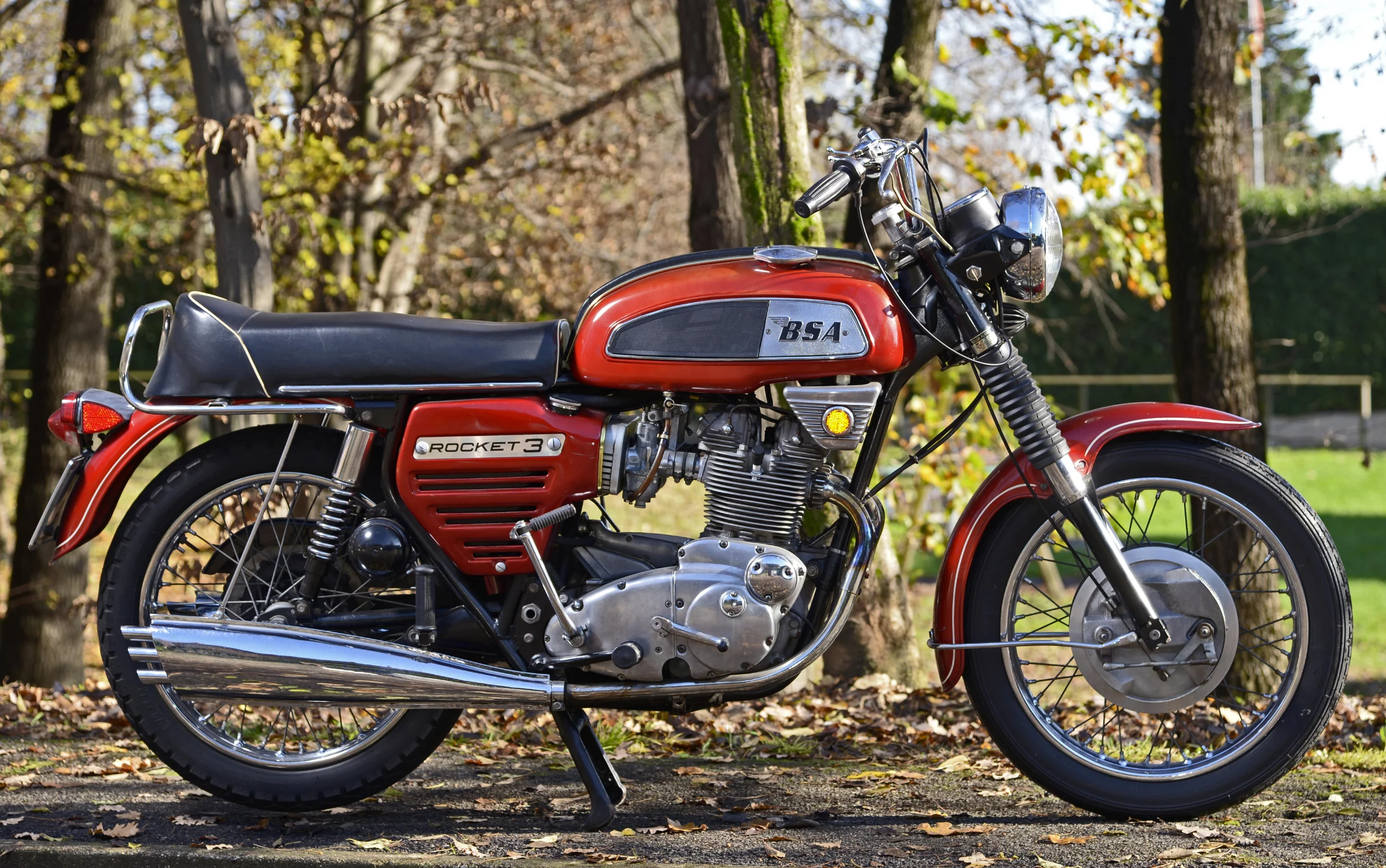 This 1969 BSA Rocket III sold for EUR€9,430 (US$ 10,794) and was the cheapest of the five bikes.