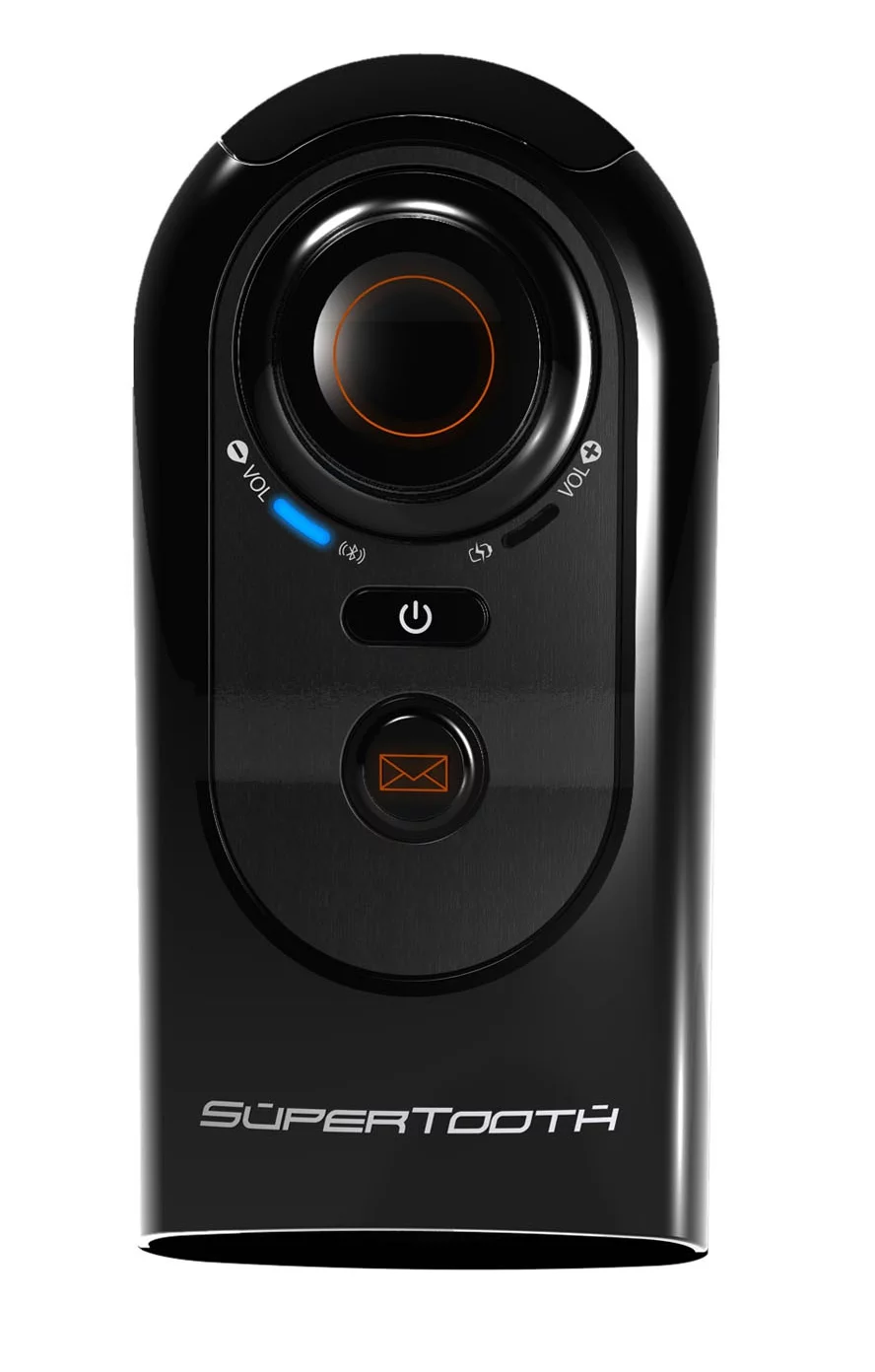 The SuperTooth HD Bluetooth speakerphone