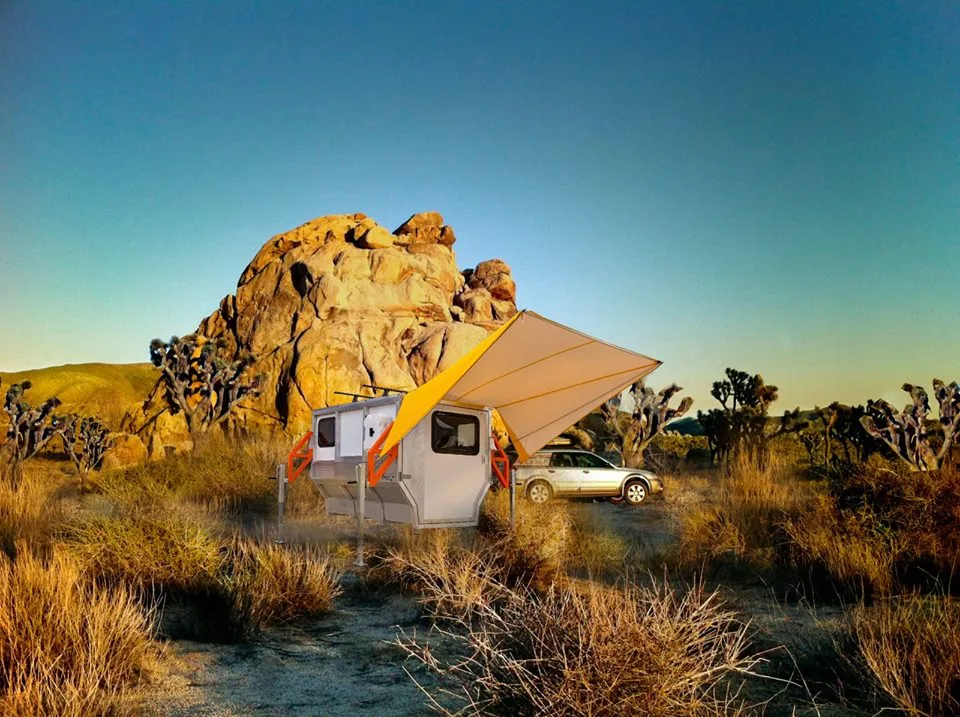 A Photoshopped rendering of the Firefly in beautiful Joshua Tree National Park