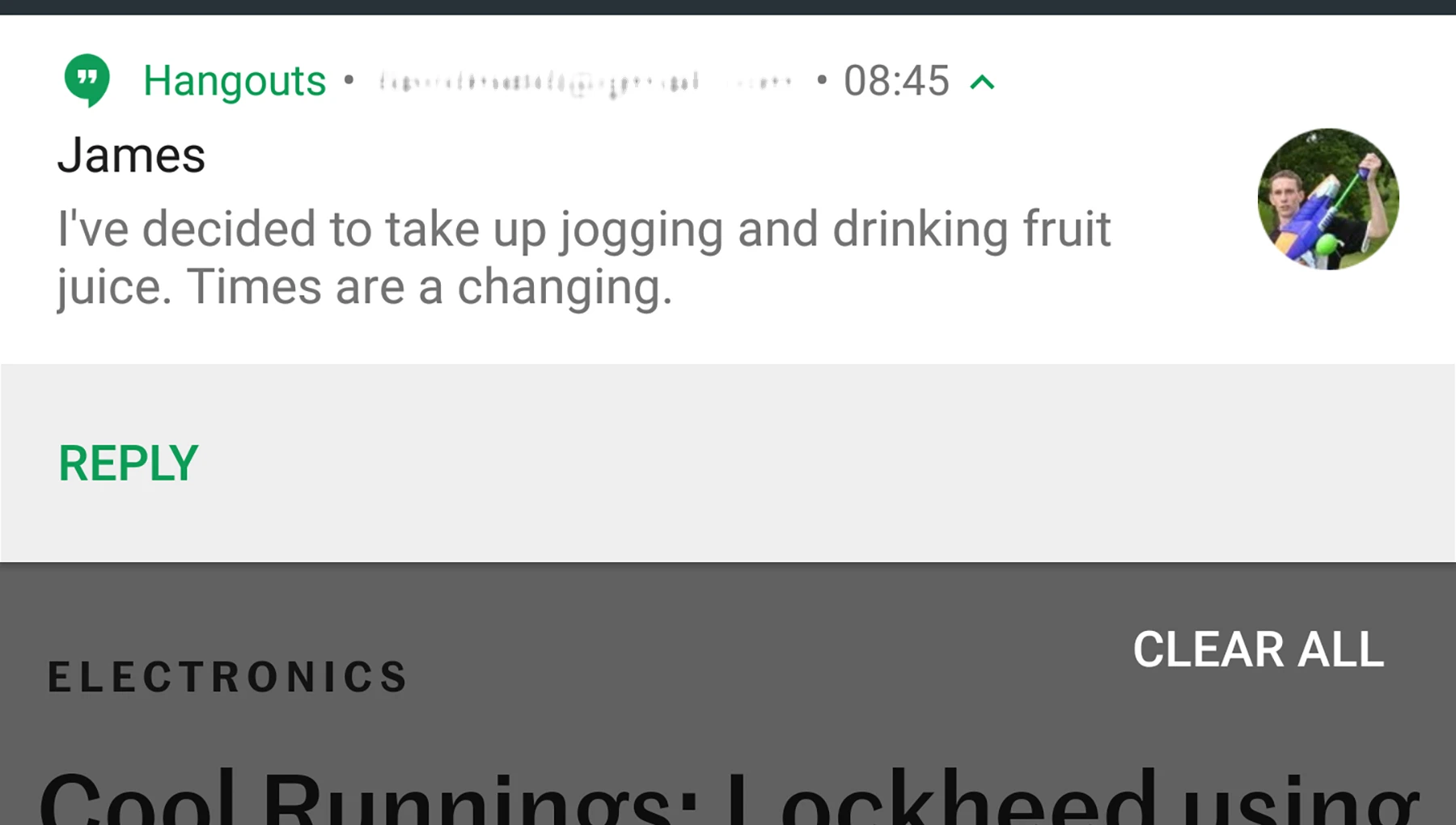 There's improved support for dealing with notifications without having to open each app