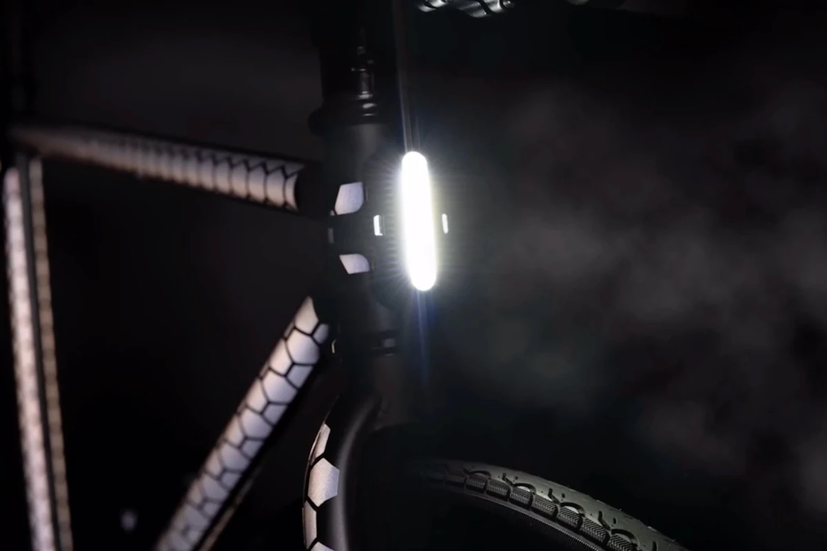 The RydeSafe Headtube Bike Light is presently on Kickstarter