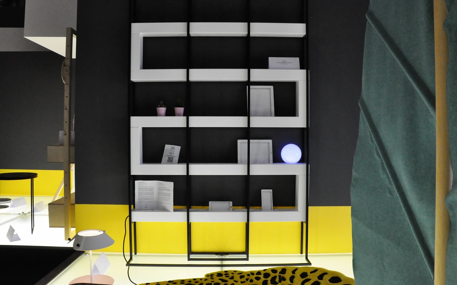Gorgeous bookshelf featured in this year's SaloneSatellie