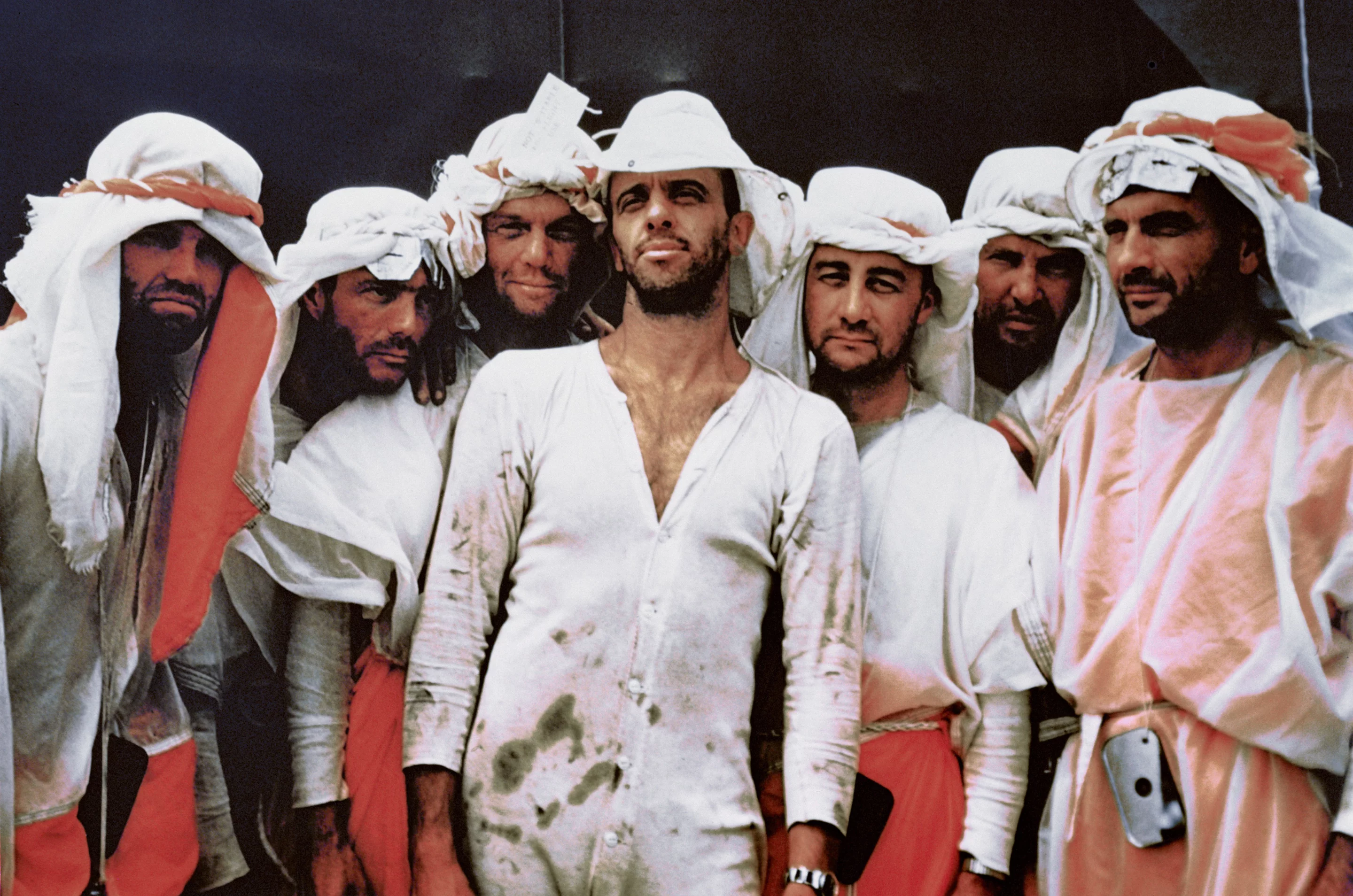 The Mercury 7 astronauts undergoing survival training (Image: NASA)