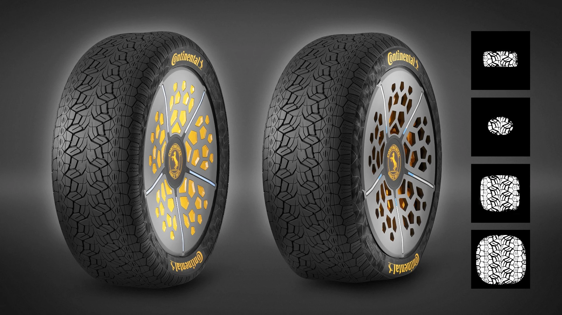 Continental has developed two new concepts that have been implemented in a single concept tire on display at IAA 2017