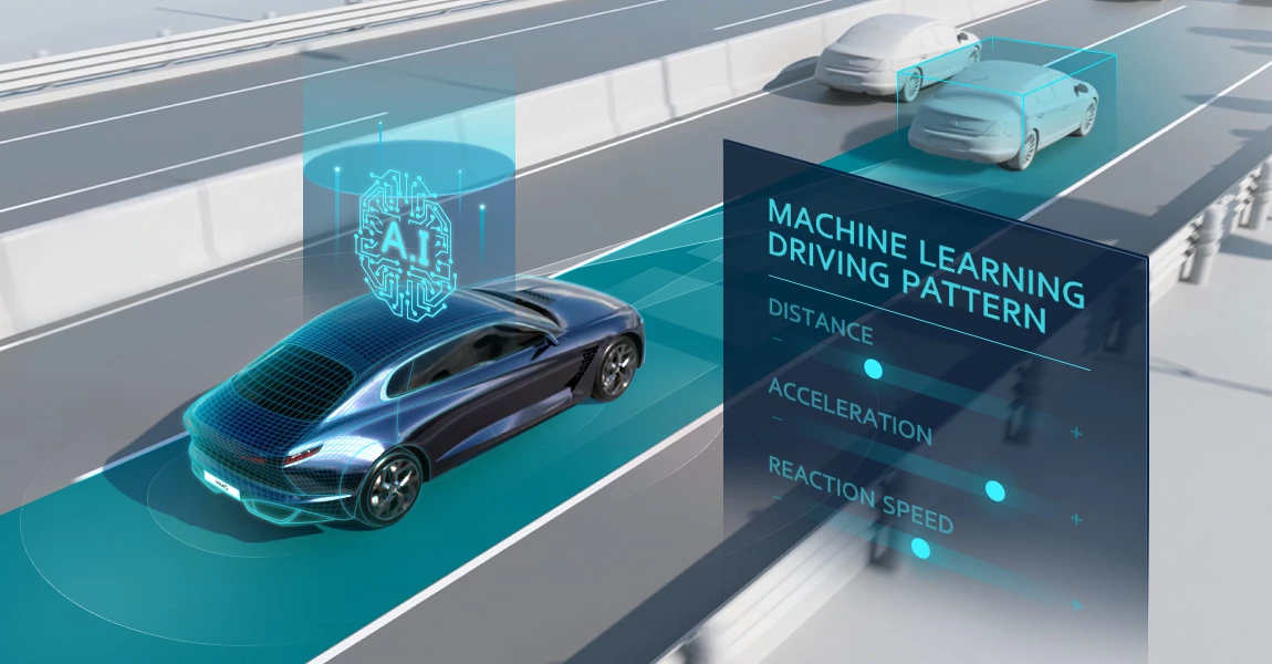 Hyundai calls its new system SCC-ML, or Machine Learning based Smart Cruise Control