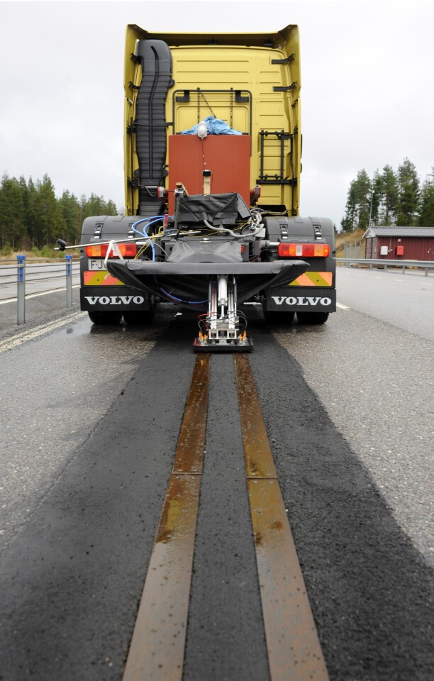 Volvo has been testing the technology at a 400 meter-long test track in a facility in Hällered near Gothenburg since last year