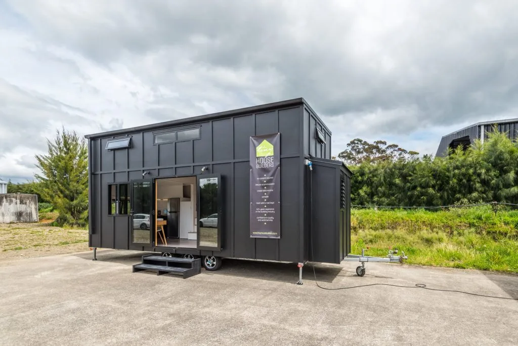 Pushing the boundaries of what we are used to seeingin a tiny house, the Pohutukawa home has been designed to accommodateupto six people