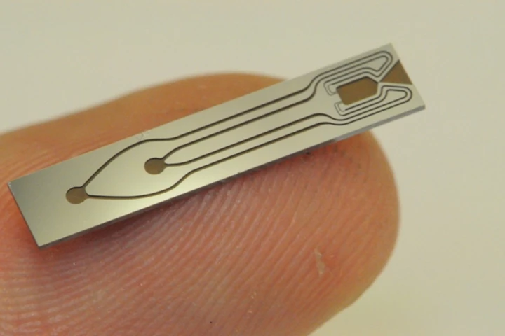 A micro thruster developed at Imperial College is only 1 mm long