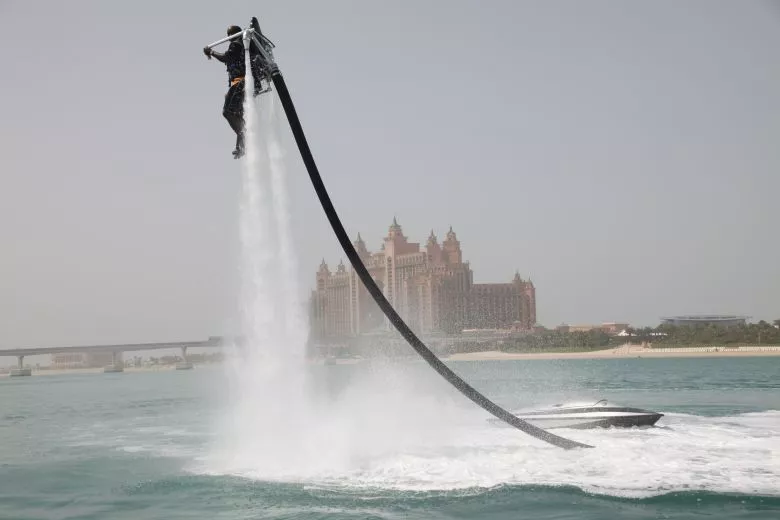 The Jetlev-Flyer in action