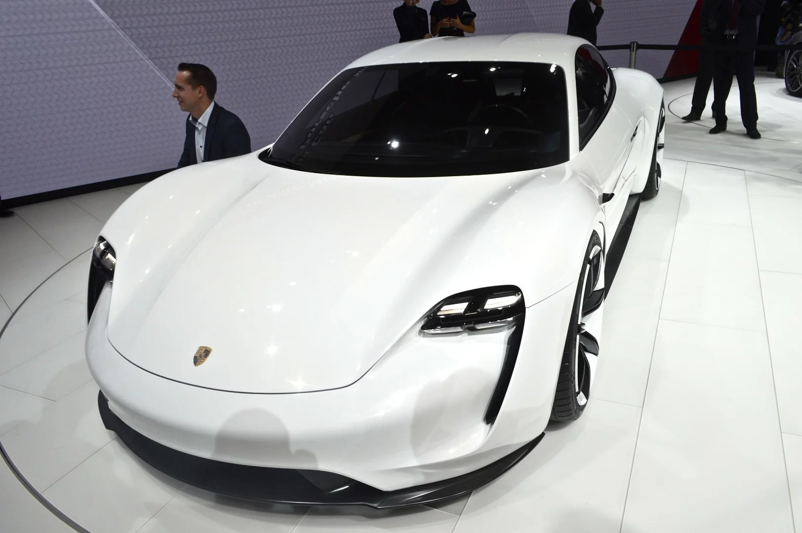 Porsche Mission E at the Frankfurt Motor Show