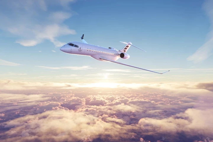 Artist's concept of the Global 8000