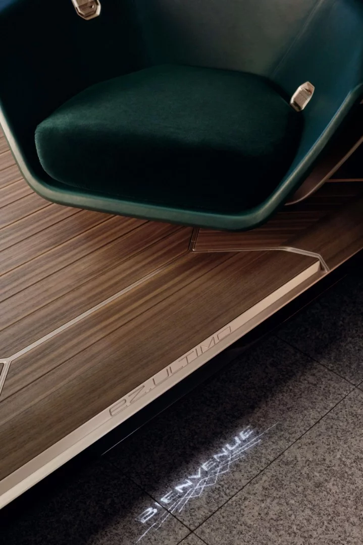 More than just a lighted welcome mat, the Renault EZ-Ultimo greets you with a seat