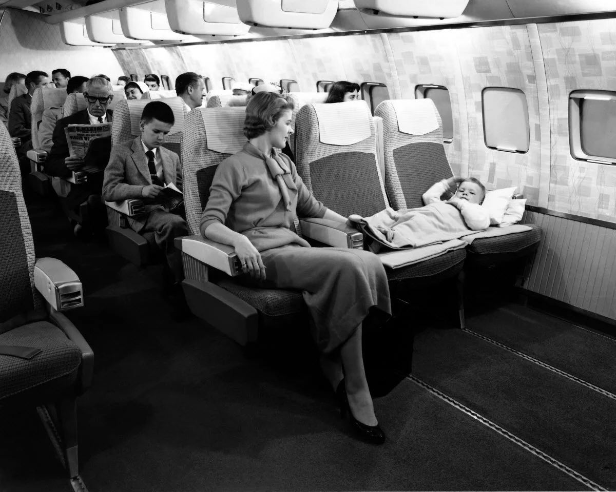 Inside the Boeing 707