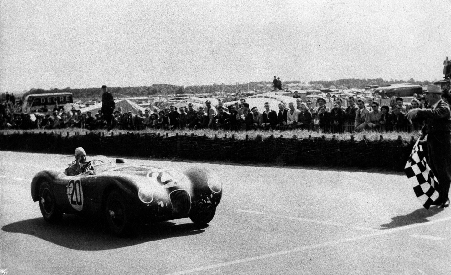 The C-Type winning Le Mans in 1951