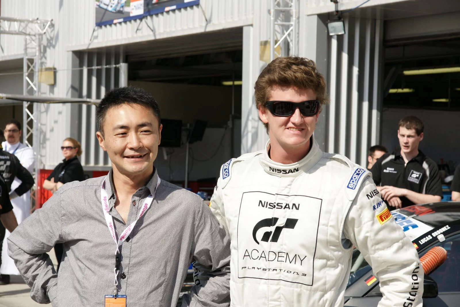 Ordonez and the founder of the founder of Gran Turismo