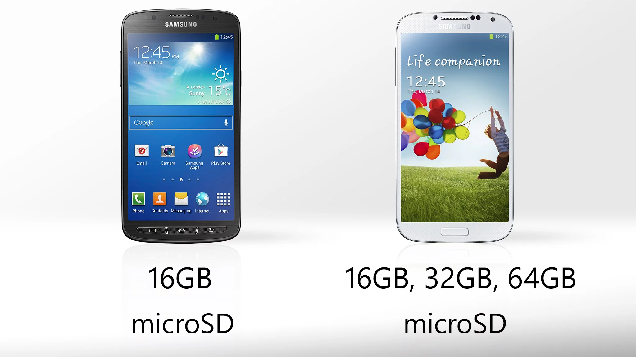 The Active is only available with 16 GB of storage