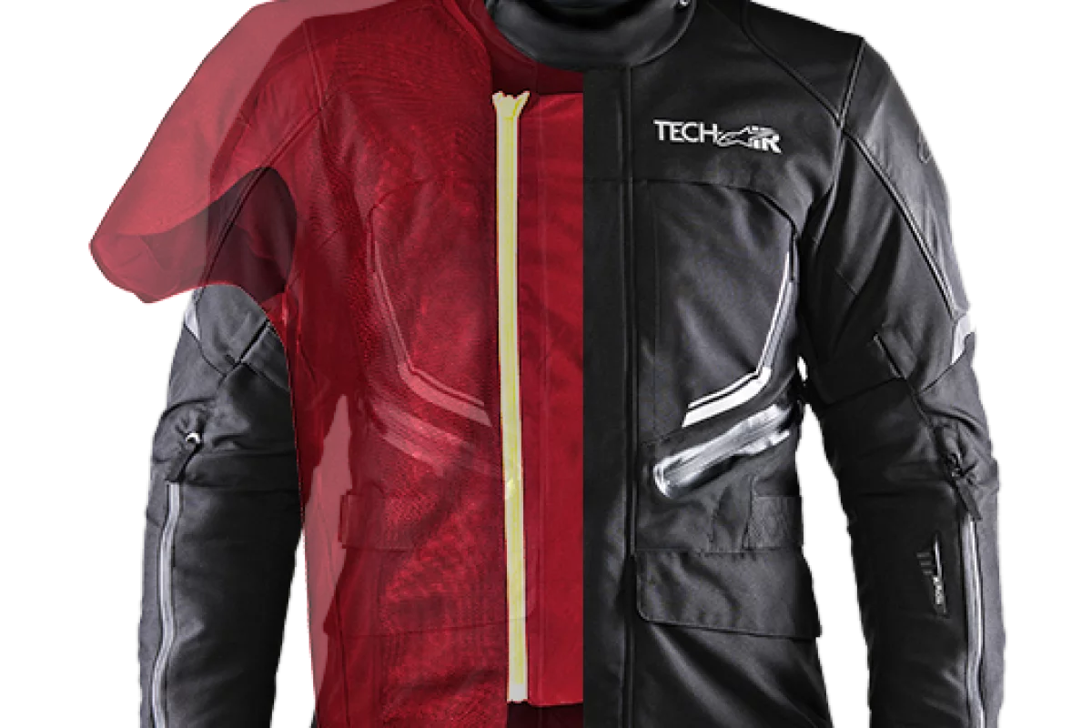 Alpinestars Tech-Air street airbag system will equip a new line of BMW Motorrad jackets