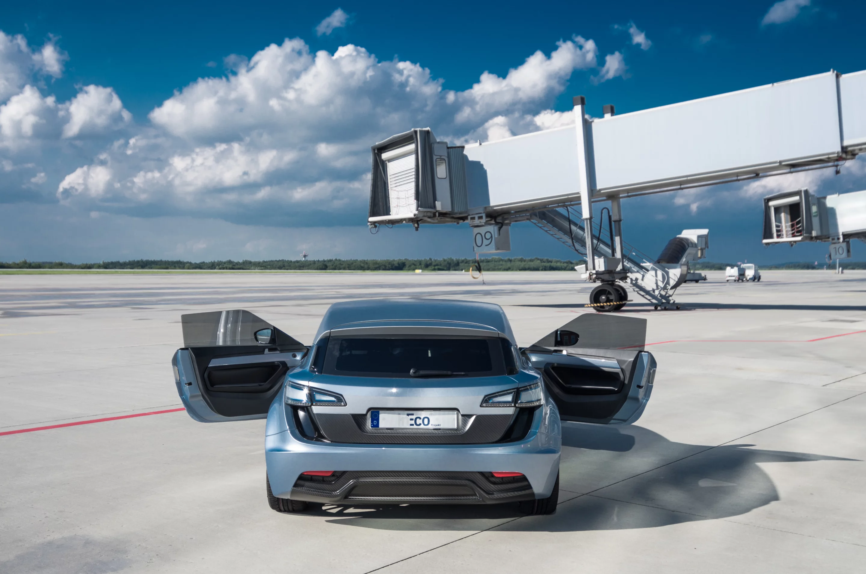 The InEco demonstrator is a two-door, four-seat hatchback