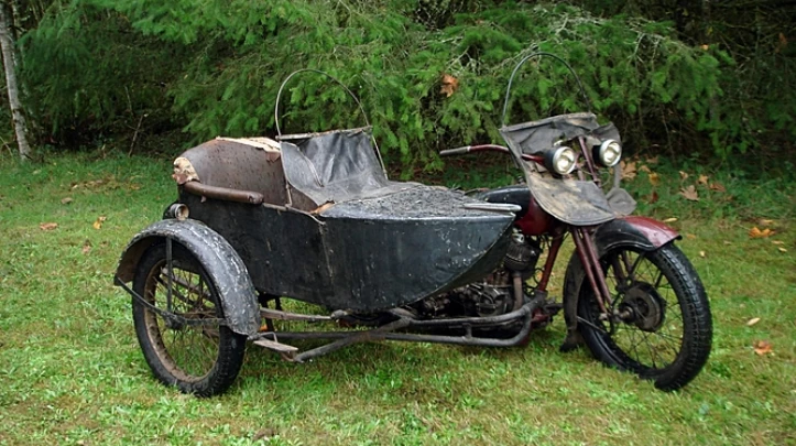 $51,700 – 1929 Harley-Davidson JD Sidecar - Mecum Lot F182