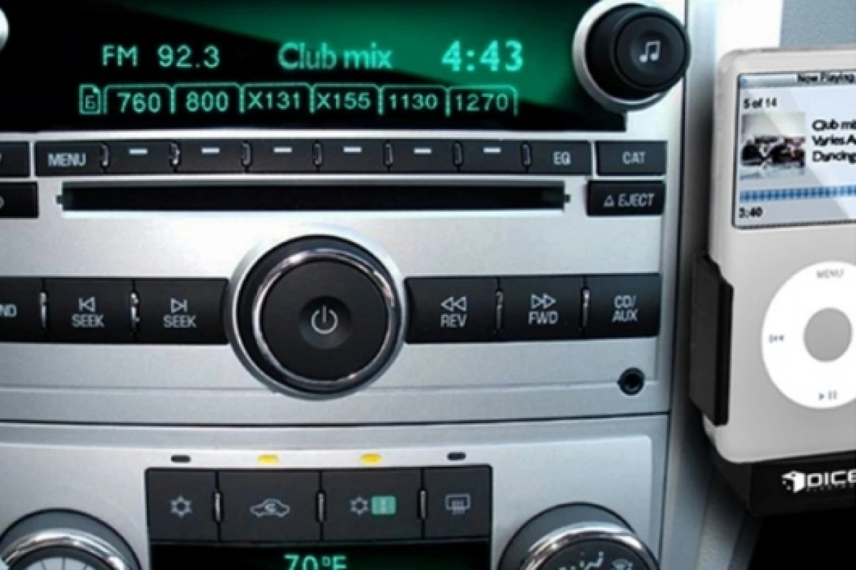 DICE Electronics Universal Car kit for iPod