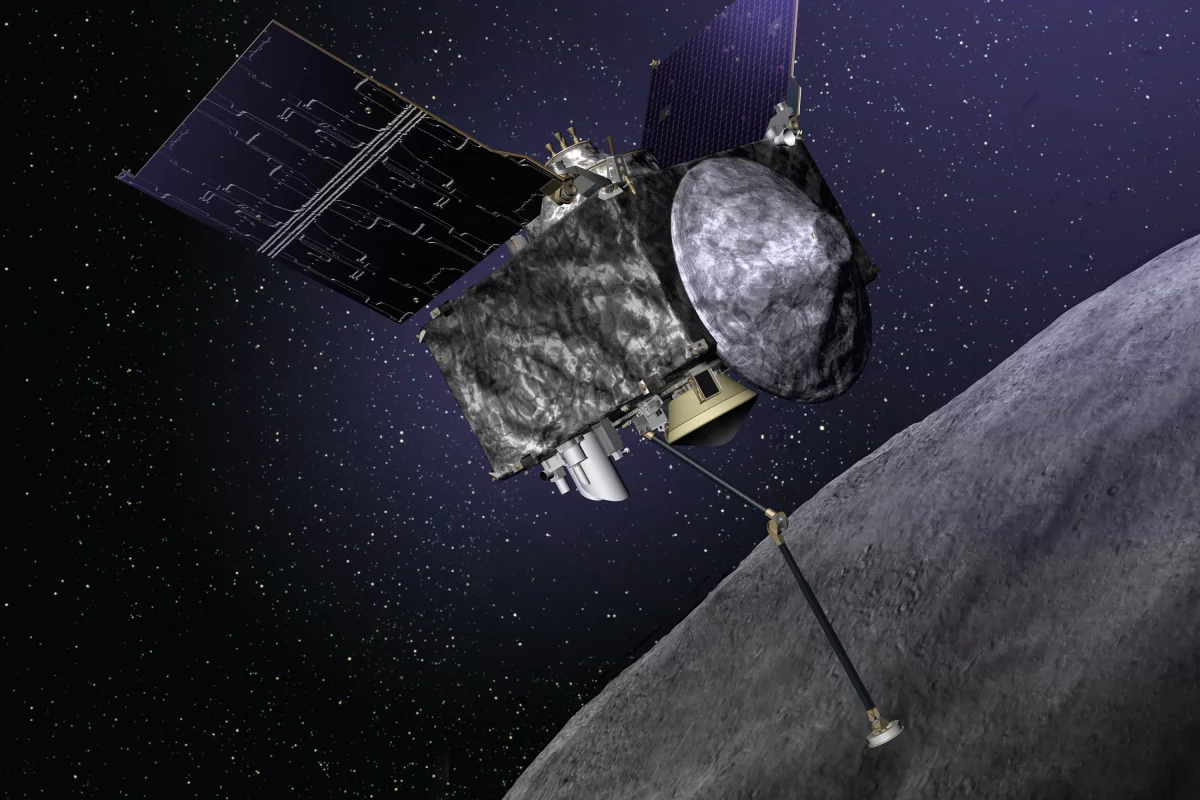 Artist's impression of OSIRIS REx