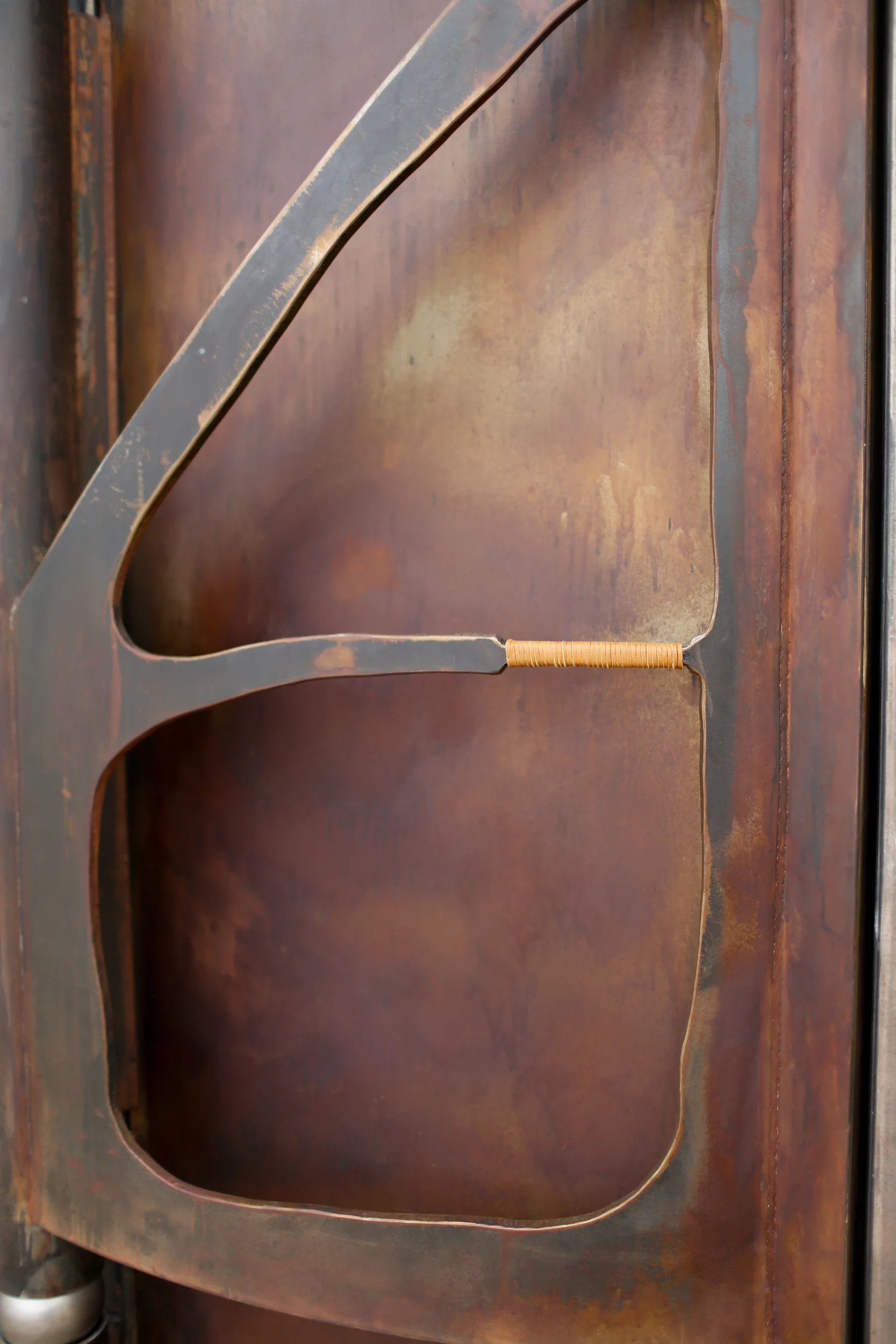 The home sports a steel Rhino horn sculpture on the outside (Photo: Rhino Cubed)