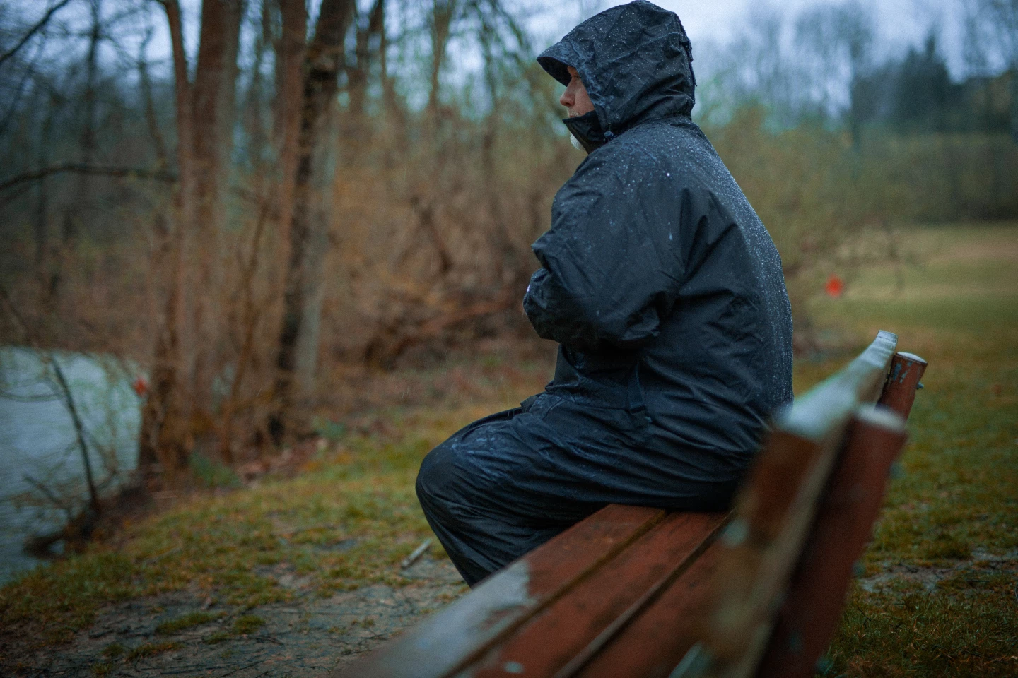 The IWOM Convertible All-Purpose Jacket 2.0 can unfurl into Full-Length Mode when the weather turns sour