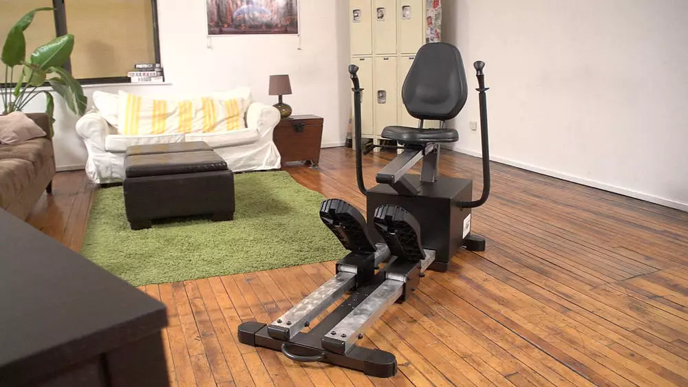 Although shown in a home setting here, SymGym will likely only be available in specialized studios