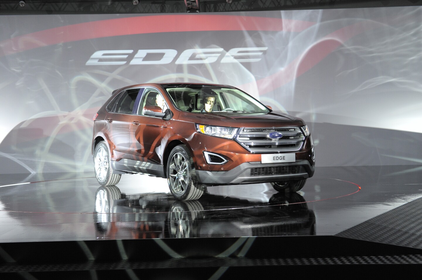 The new Edge has been restyled to fit in with Ford's global design language