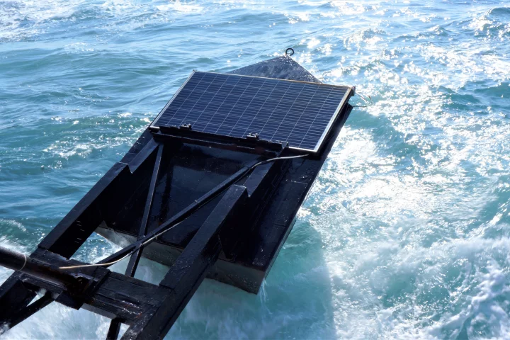 The addition of a solar panel atop an EWP floater could result in a power plant capacity increase of between three and 10 percent