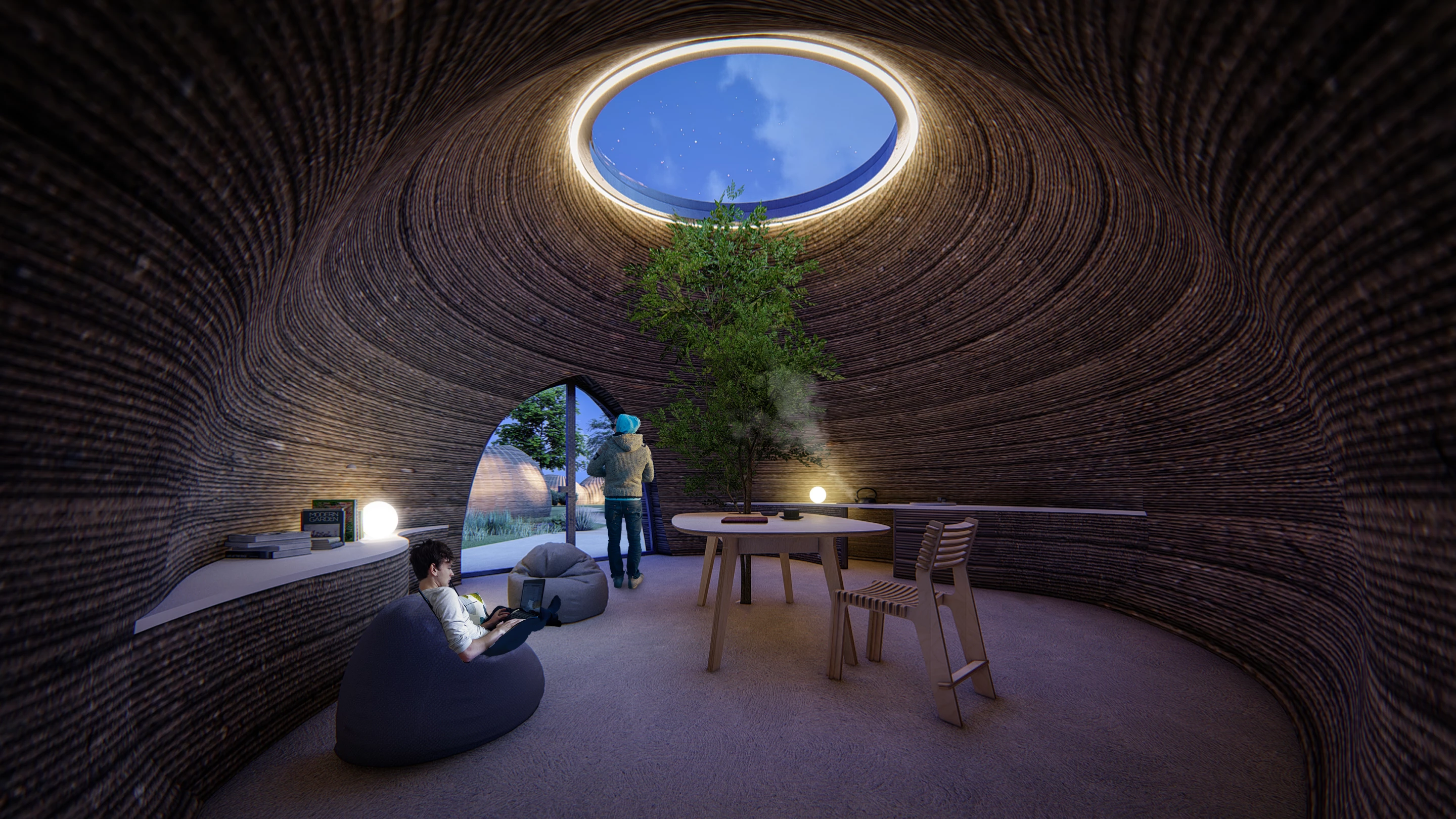 Italian 3D printing company WASP has joined forces with Mario Cucinella Architects to construct an innovative 3D printed dwelling