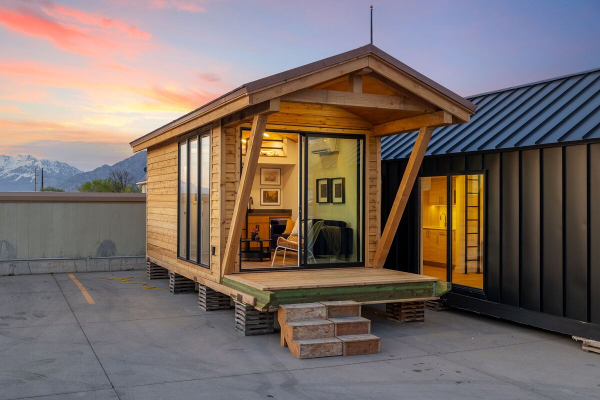 200-sq-ft tiny house is compact, flexible, and surprisingly affordable
