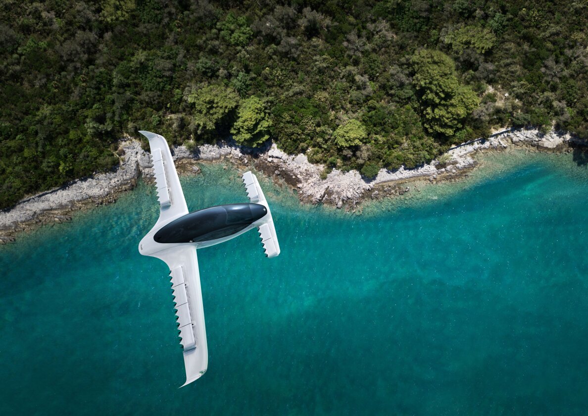 The Lilium eVTOL jet takes inspiration from the hammerhead shark and manta ray