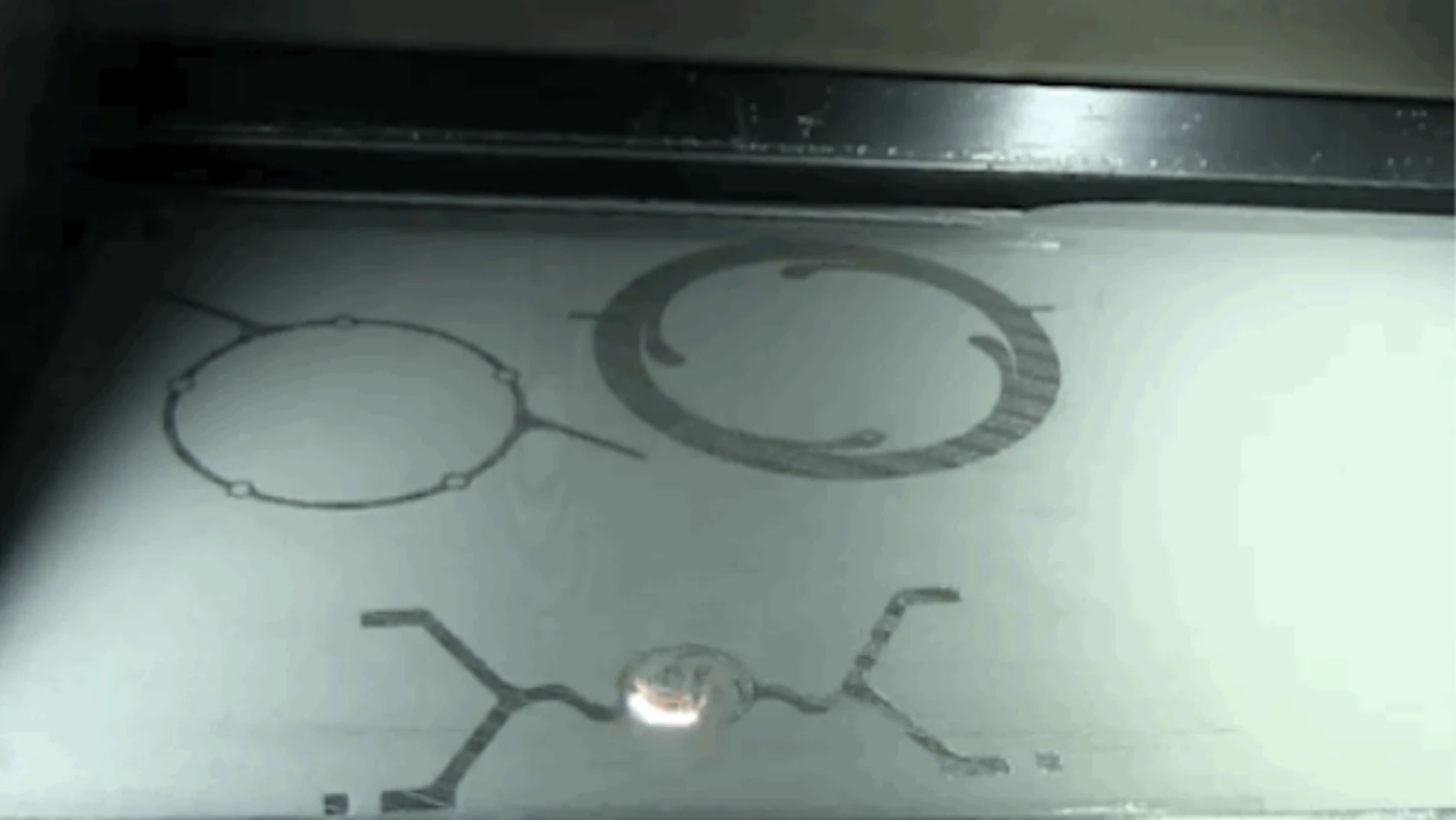 Several jet parts being printed (Photo: GE Aviation)