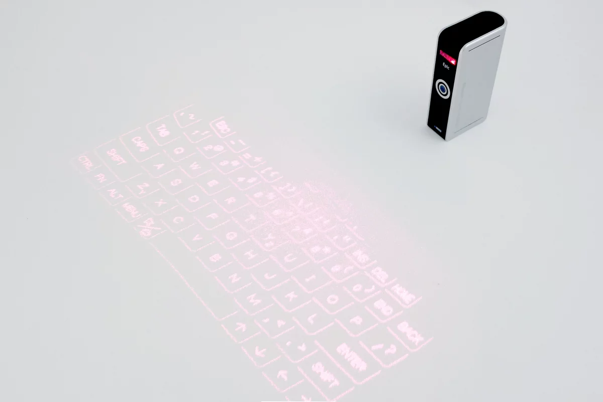 Gizmag review the Celluon Epic, a projection keyboard for your smartphone, tablet, or PC