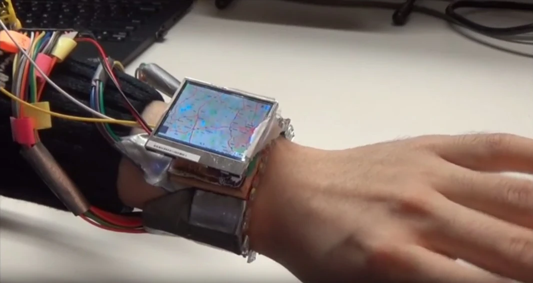 The WristWhirl prototype