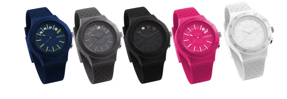 The Cogito Pop smartwatch is available in a number of different colors