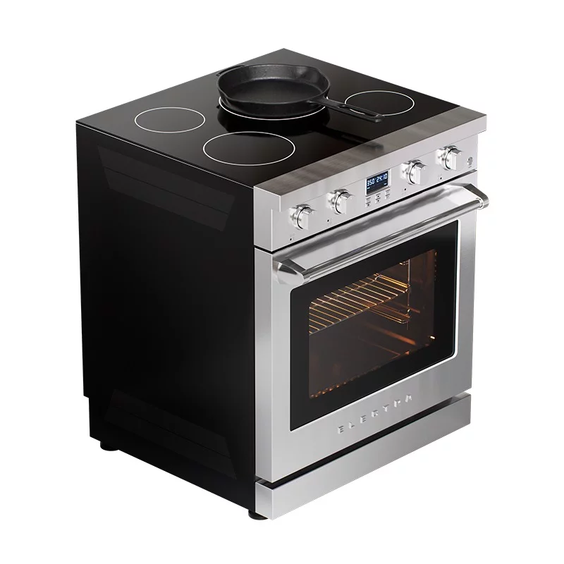 The Electra’s elements come in three sizes to match your cooking needs