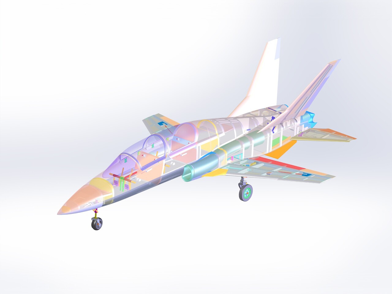 Assembly model of the Stavatti javelin