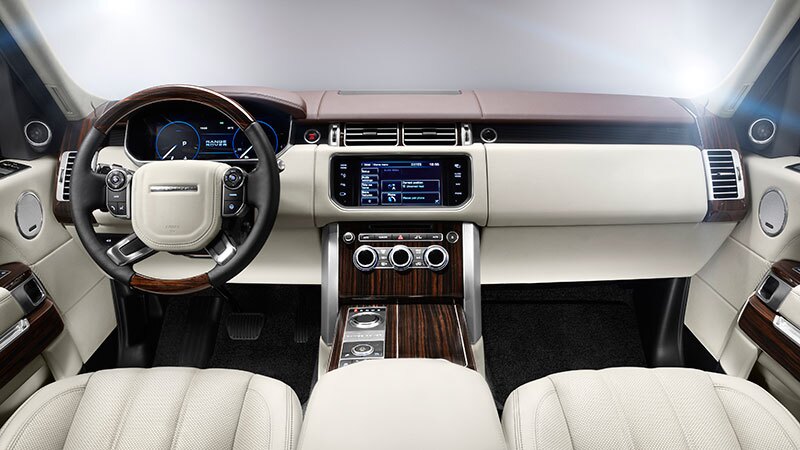 All new 2013 Range Rover interior
